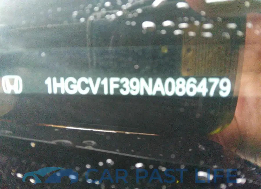 1HGCV1F39NA086479# 9