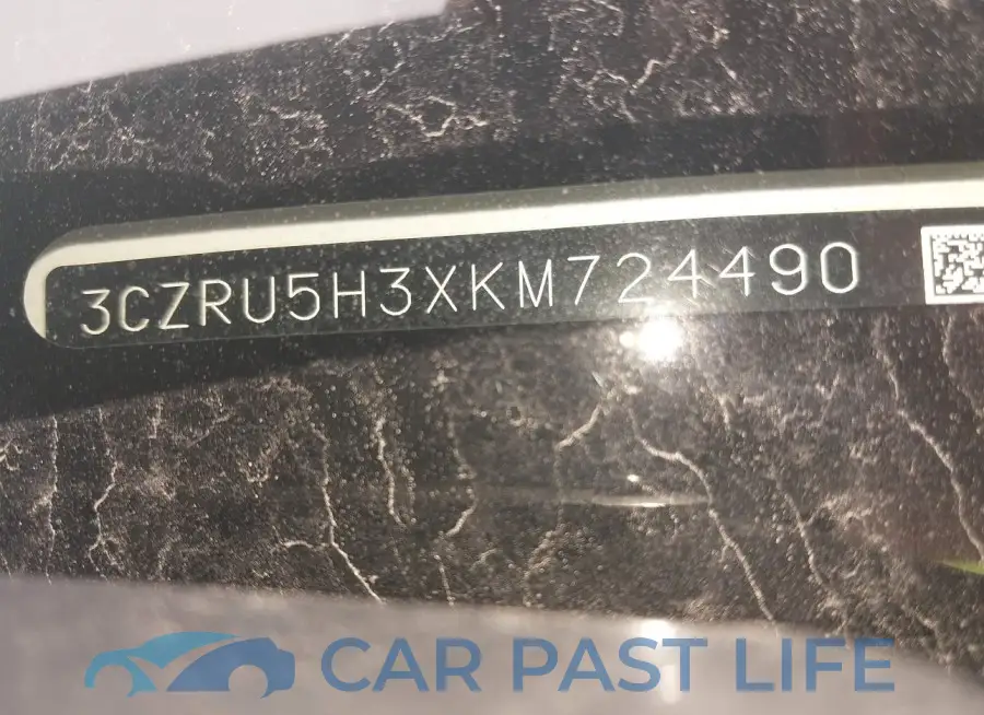 3CZRU5H3XKM724490# 9