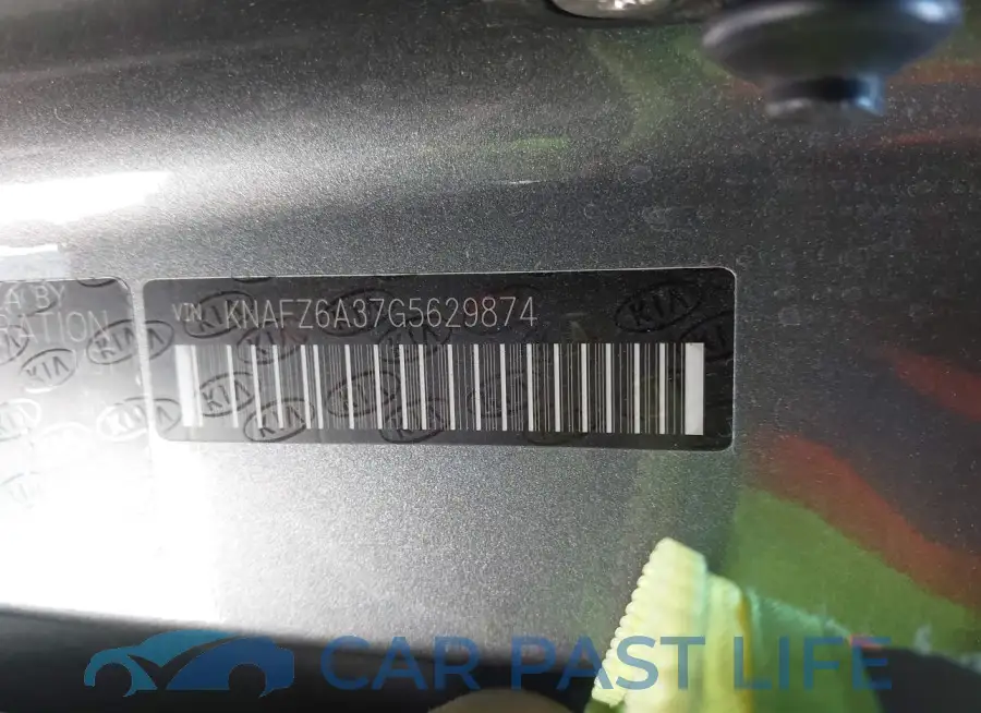 KNAFZ6A37G5629874# 9