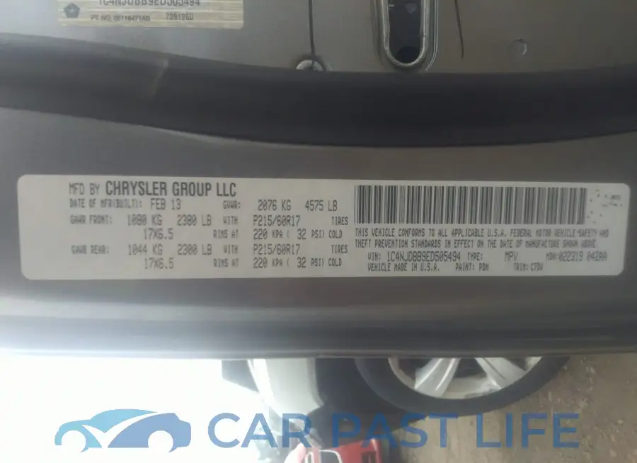 1C4NJDBB9ED505494# 9