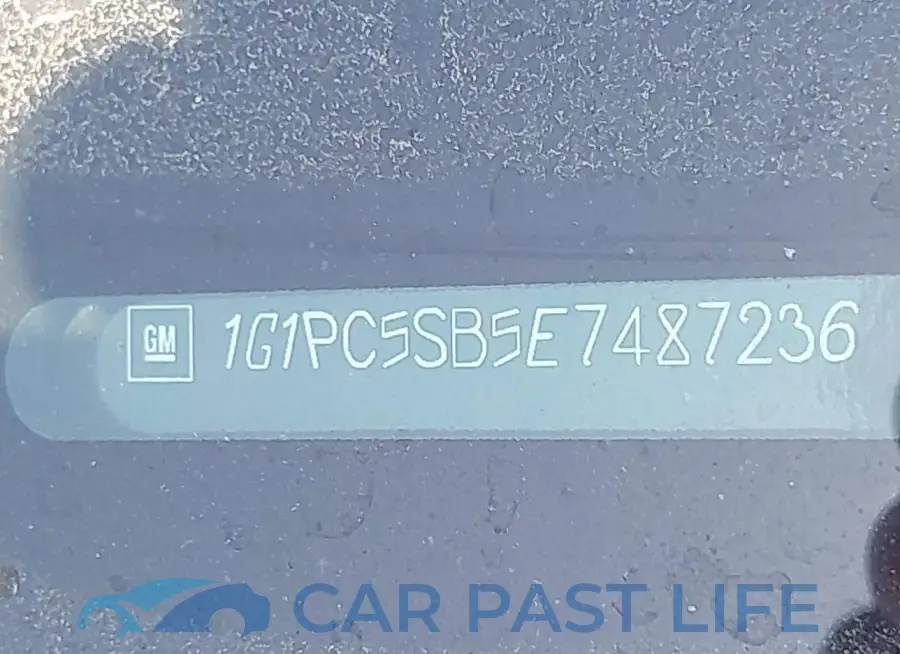1G1PC5SB5E7487236# 9
