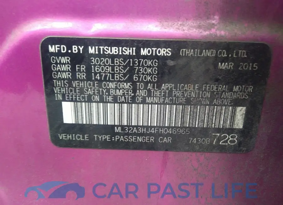 ML32A3HJ4FH046965# 9