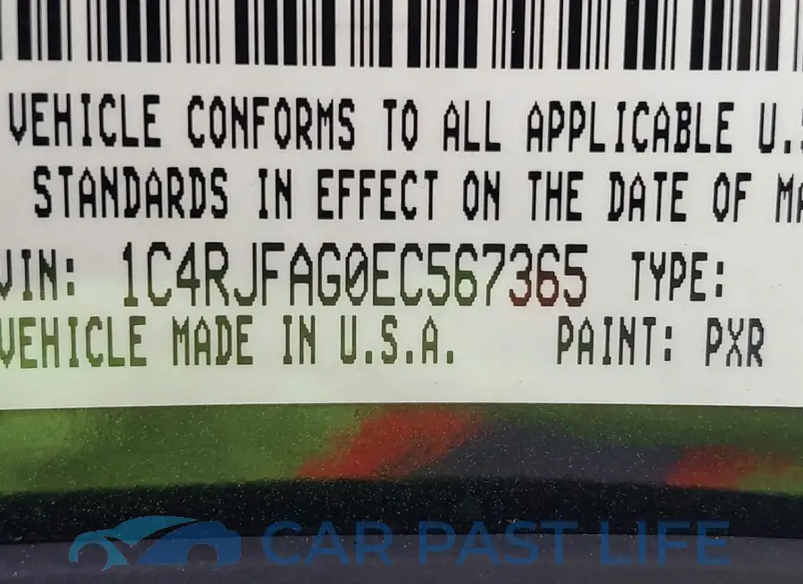 1C4RJFAG0EC567365# 9