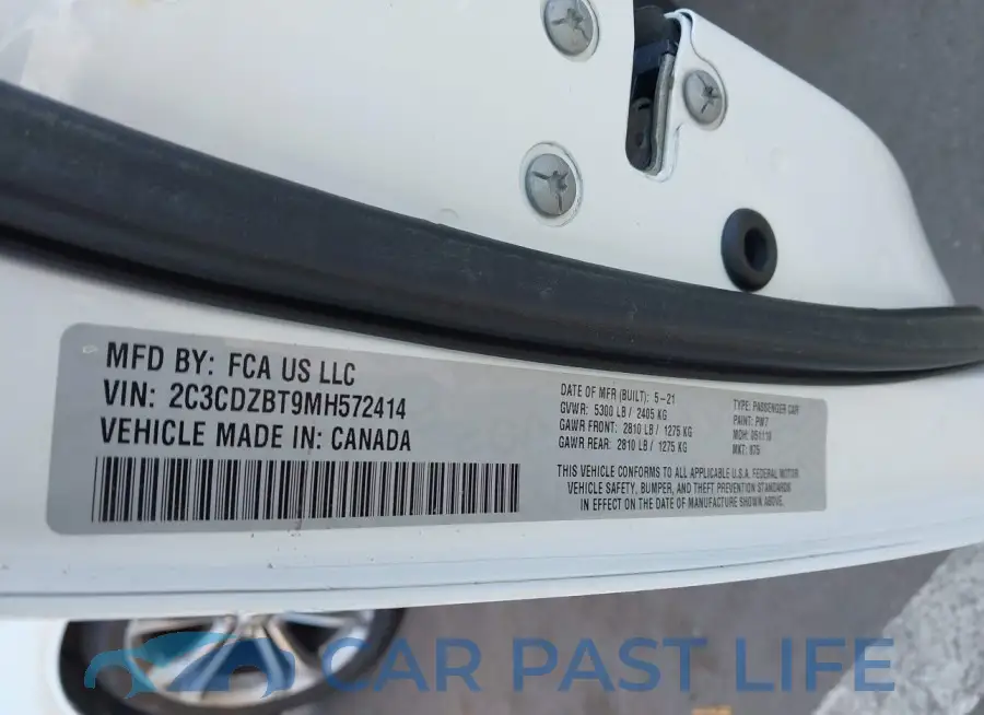 2C3CDZBT9MH572414# 9