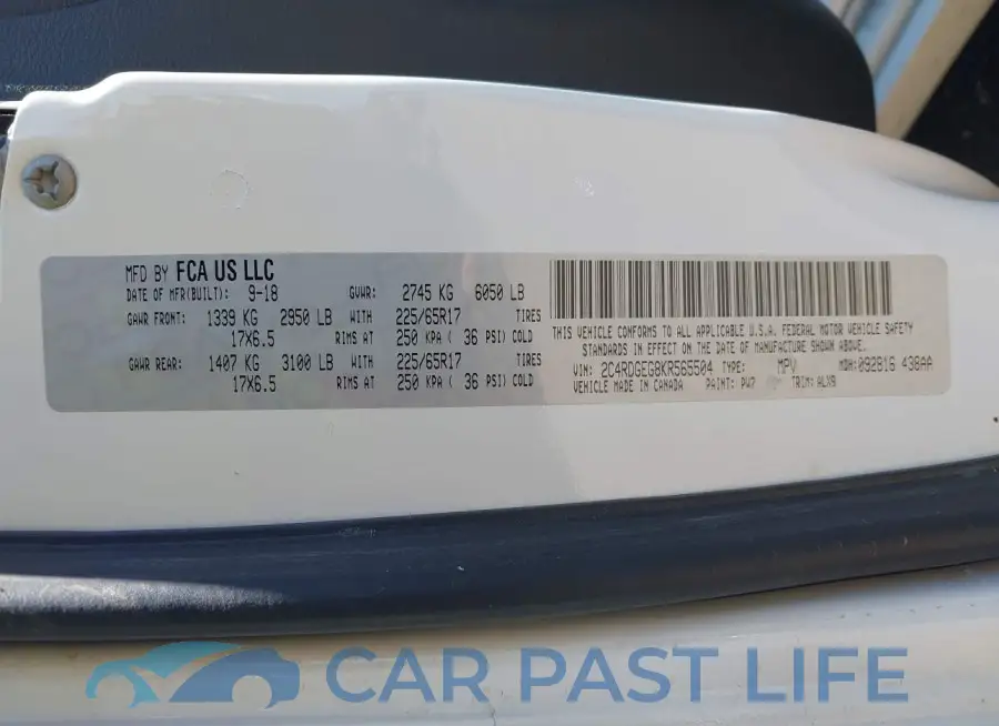 2C4RDGEG8KR565504# 9