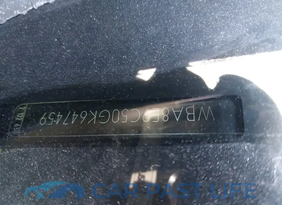WBA8E9C50GK647459# 12