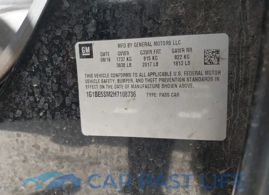 1G1BE5SM2H7108736# 9