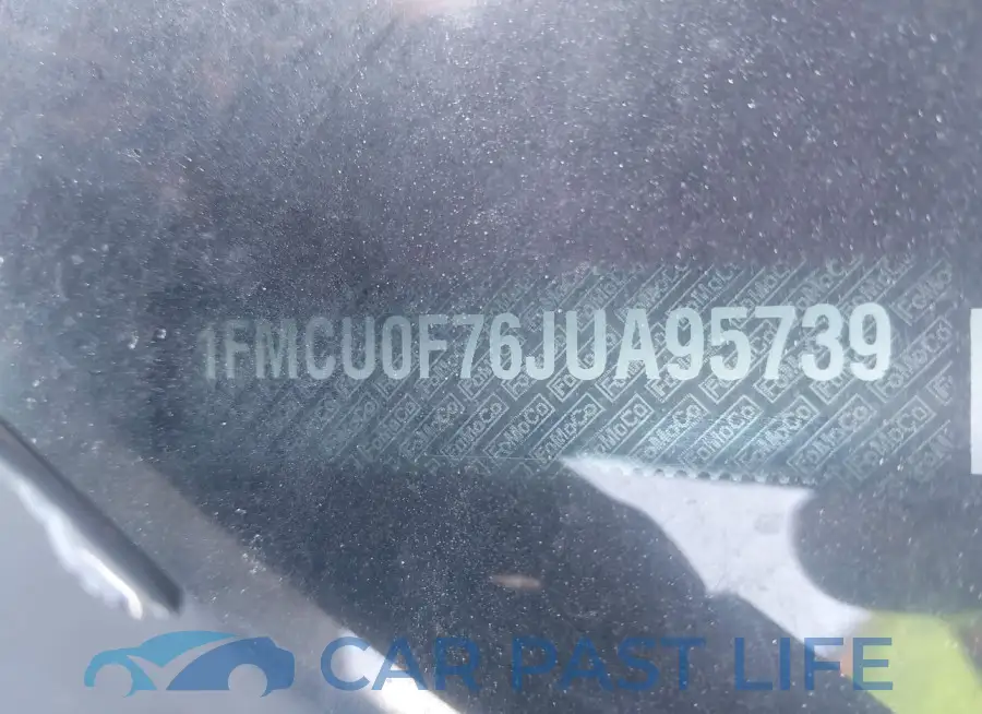 1FMCU0F76JUA95739# 9