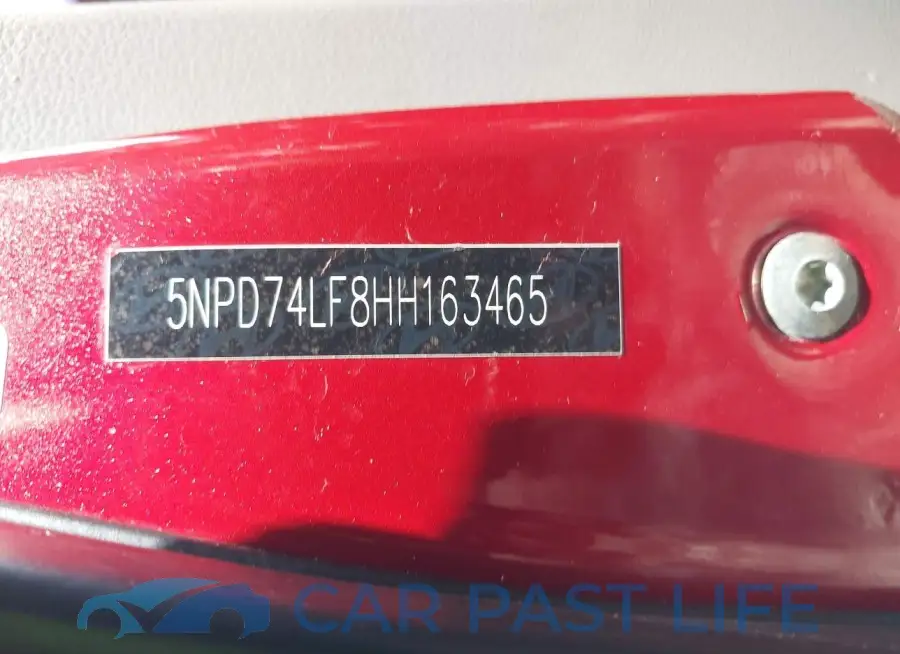 5NPD74LF8HH163465# 9