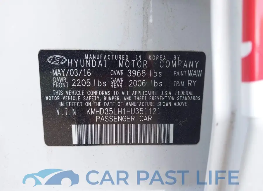 KMHD35LH1HU351121# 9