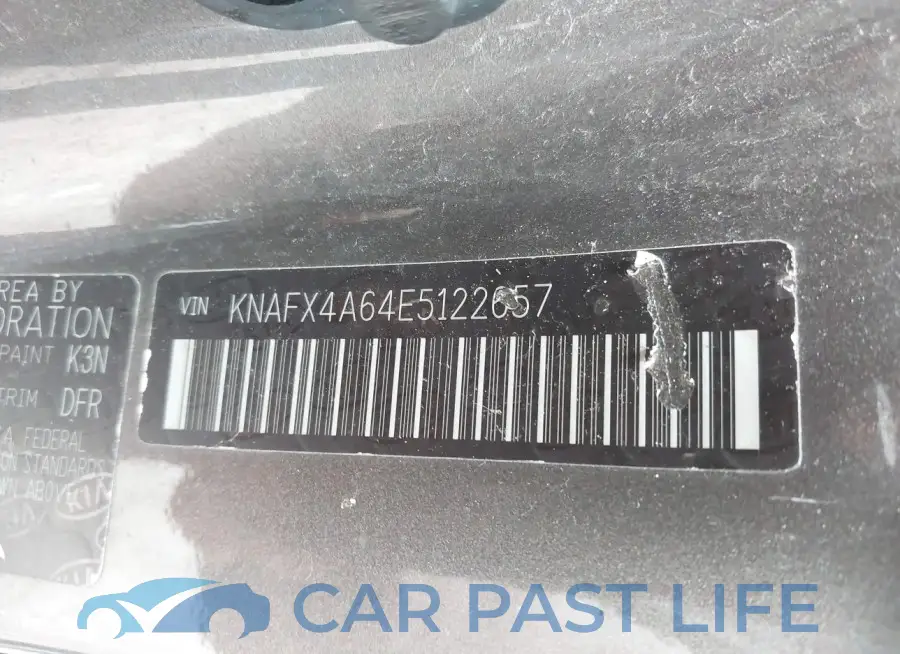 KNAFX4A64E5122657# 9