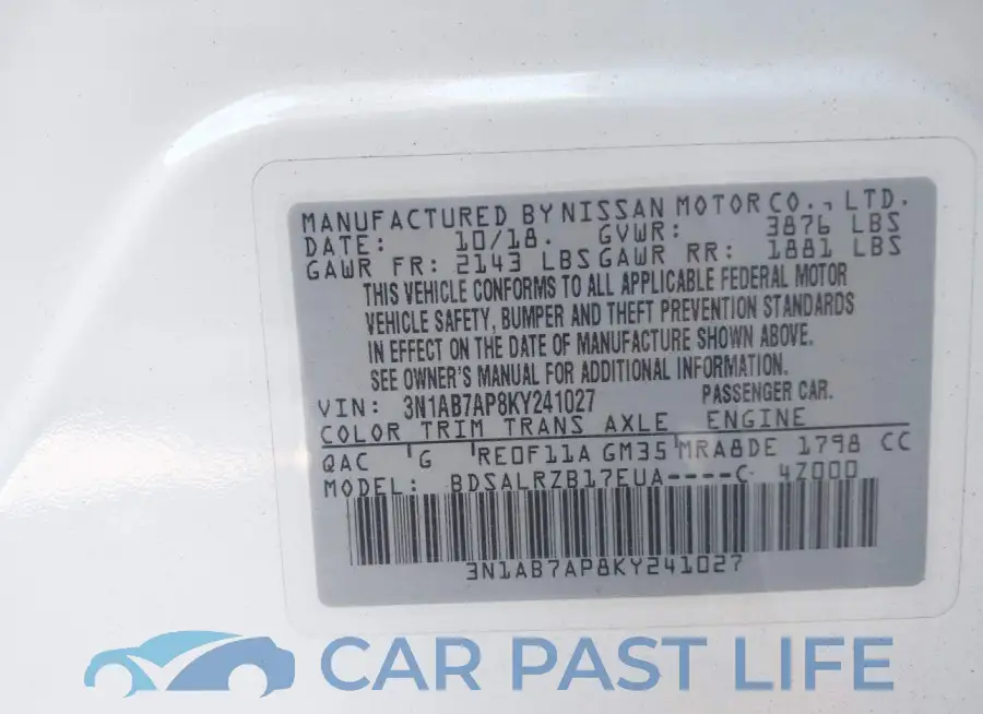 3N1AB7AP8KY241027# 9