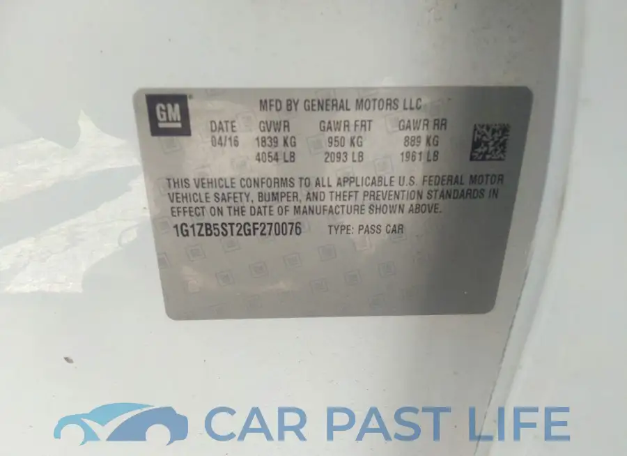 1G1ZB5ST2GF270076# 9