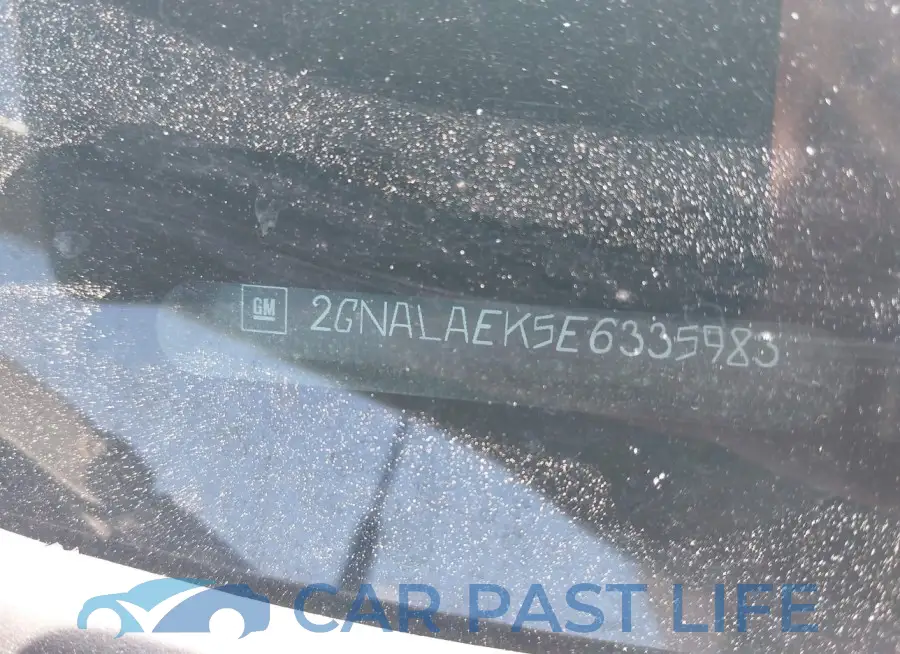 2GNALAEK5E6335983# 9