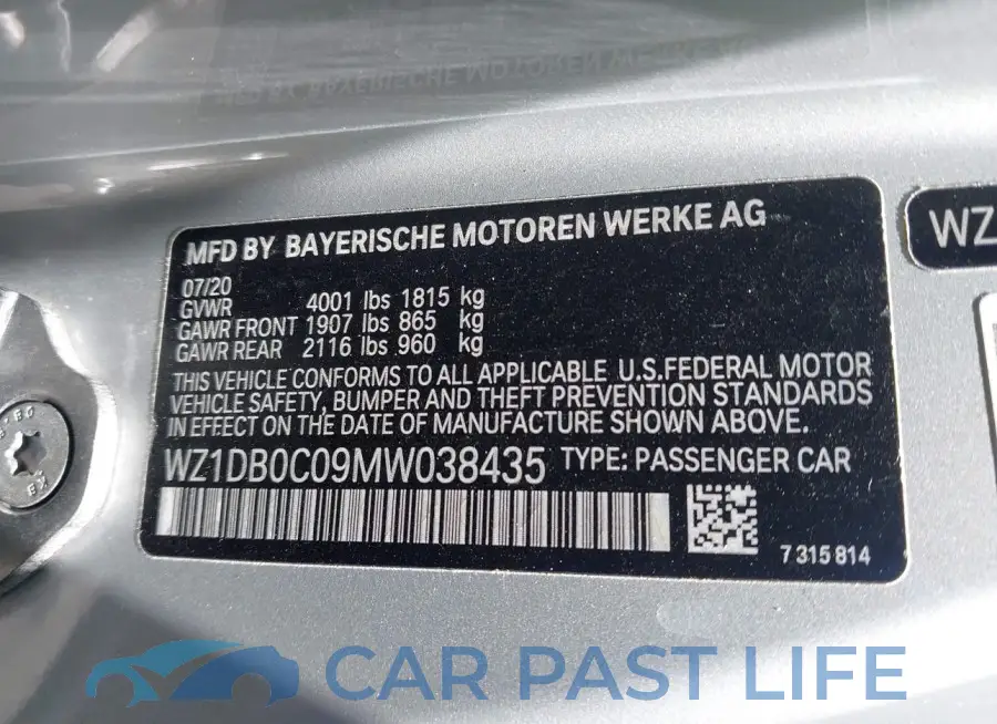 WZ1DB0C09MW038435# 9