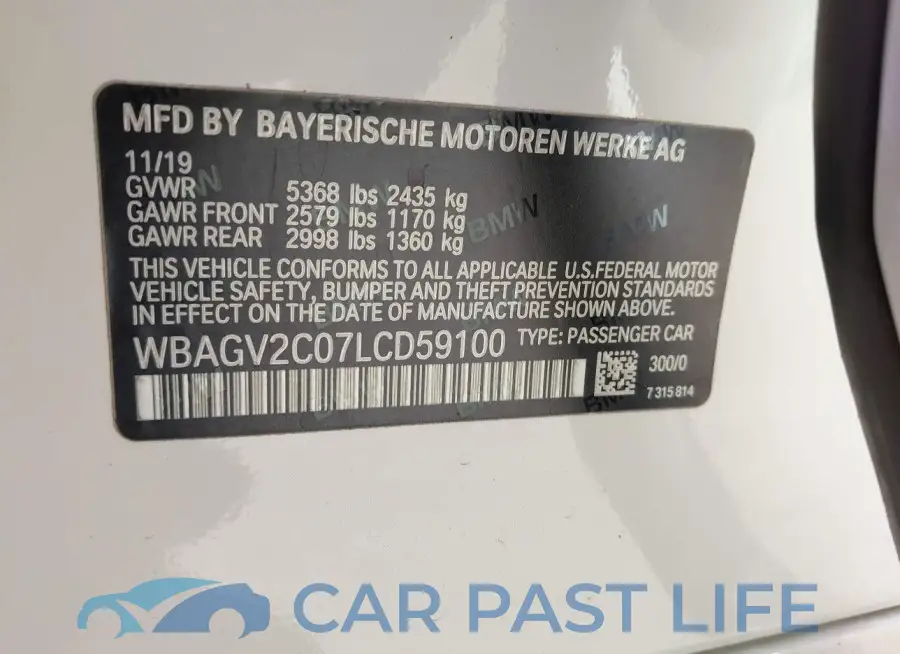 WBAGV2C07LCD59100# 9