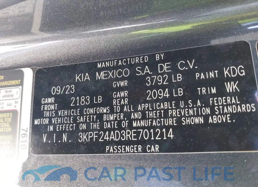 3KPF24AD3RE701214# 9