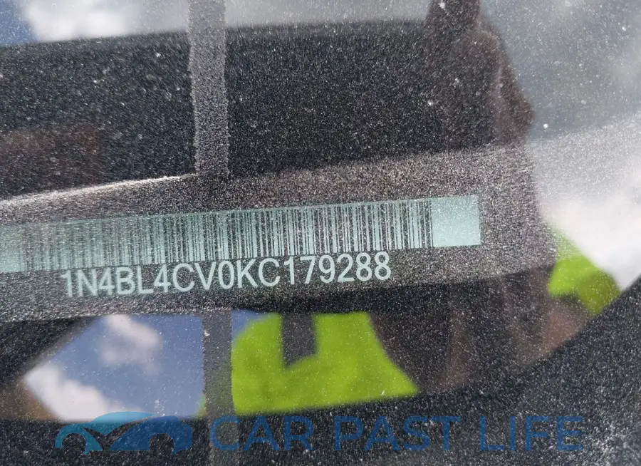 1N4BL4CV0KC179288# 9