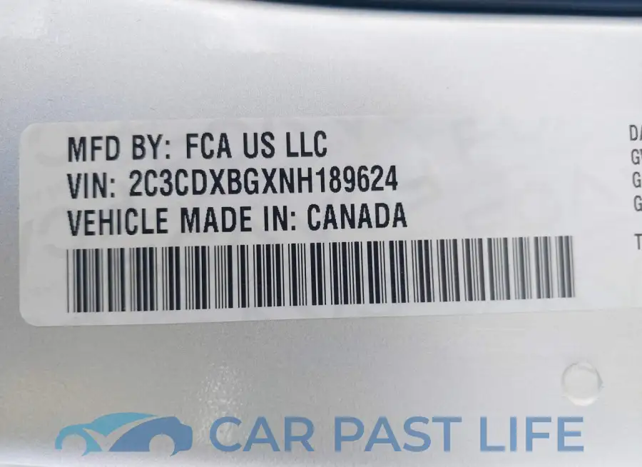 2C3CDXBGXNH189624# 9