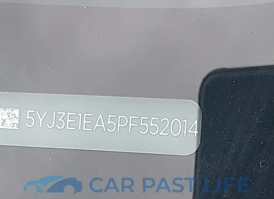5YJ3E1EA5PF552014# 9