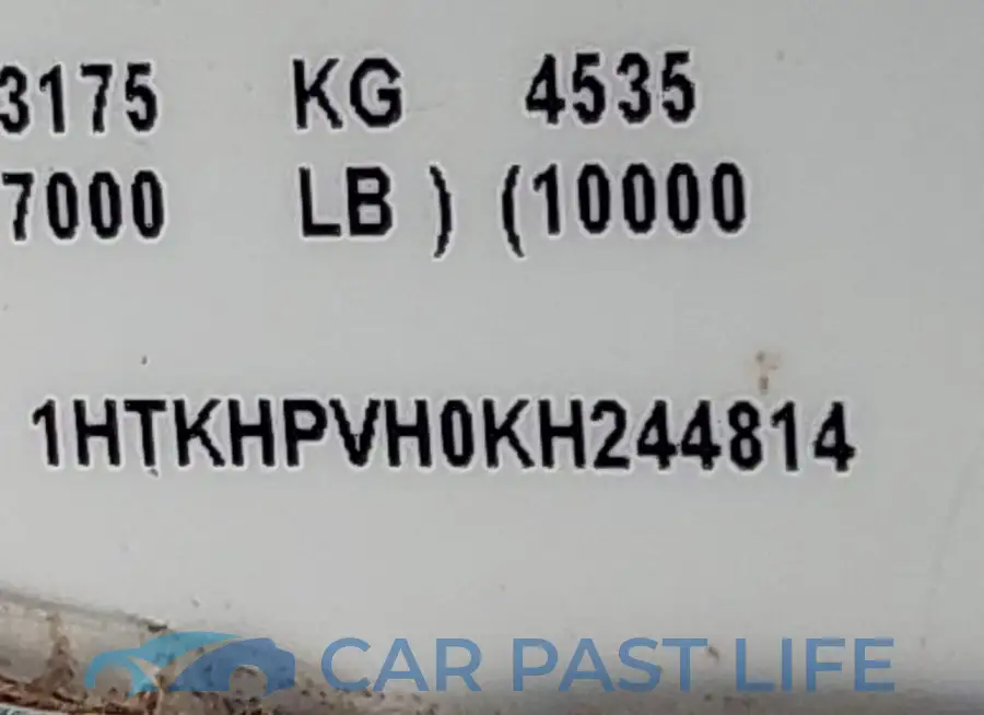 1HTKHPVH0KH244814# 8