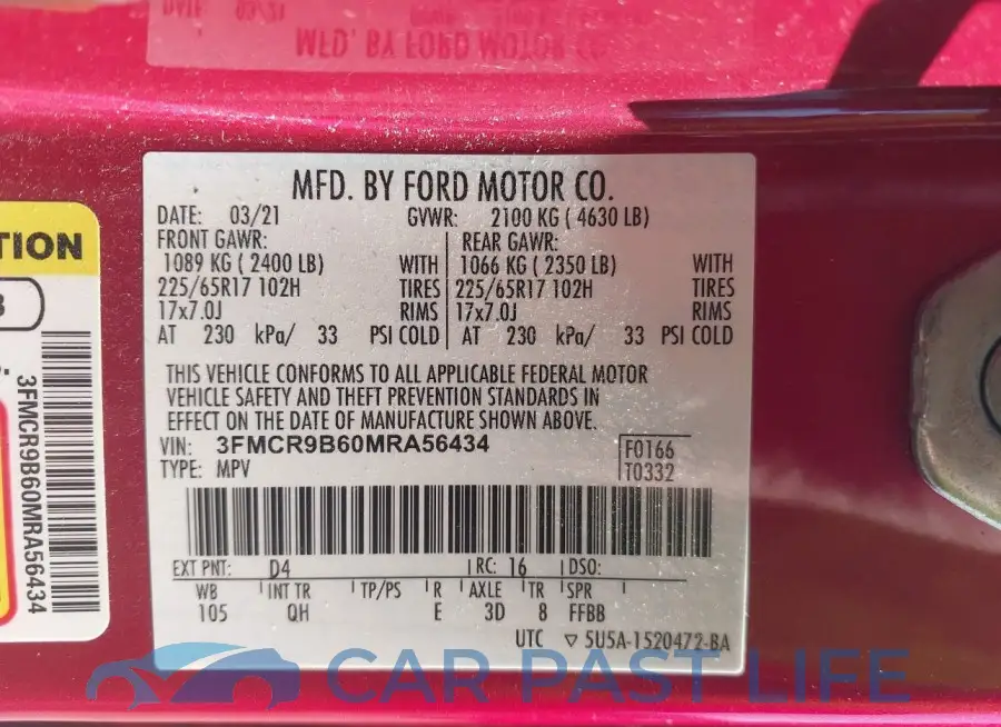3FMCR9B60MRA56434# 9