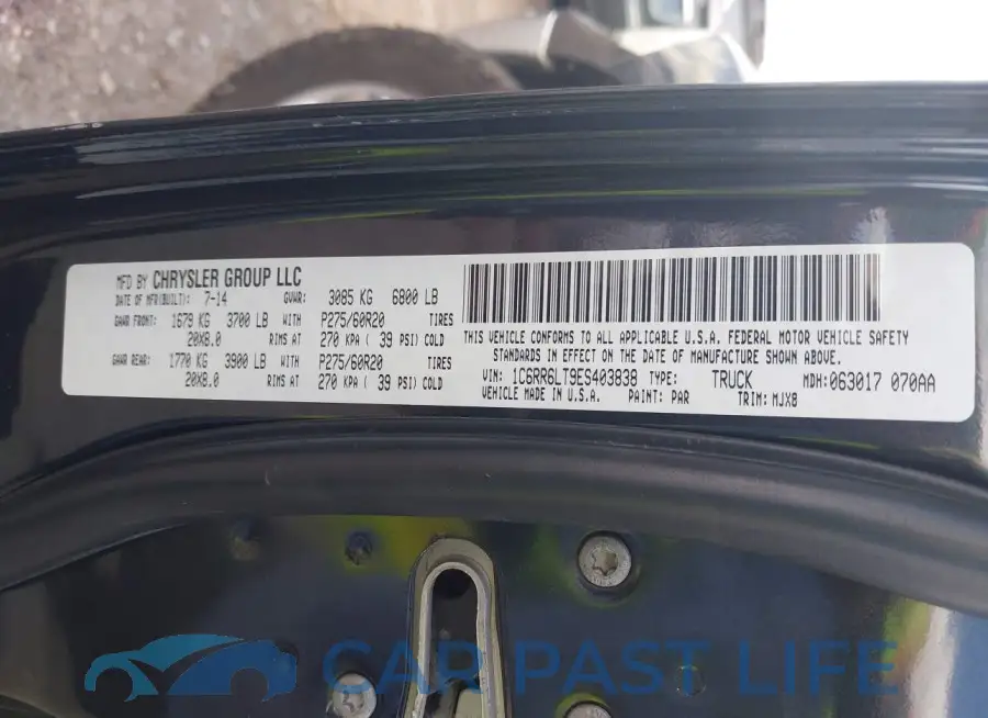 1C6RR6LT9ES403838# 9