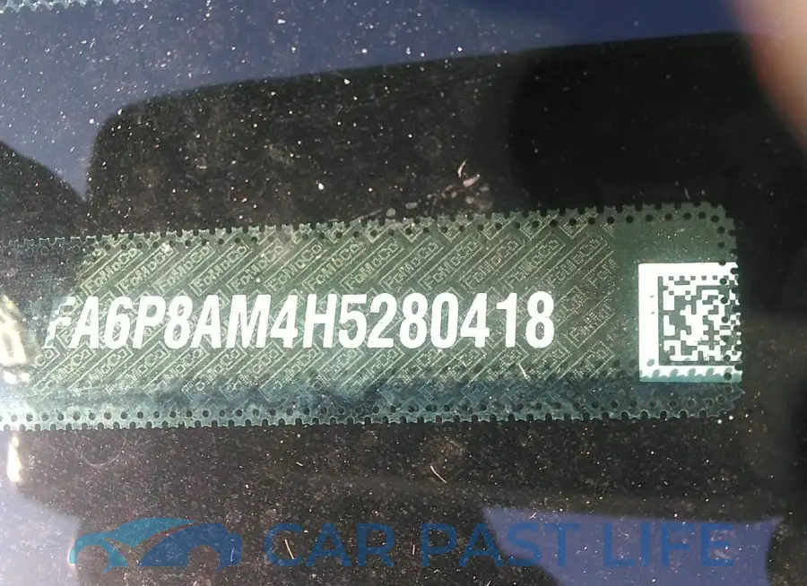 1FA6P8AM4H5280418# 9