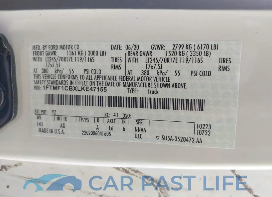 1FTMF1CBXLKE47155# 9