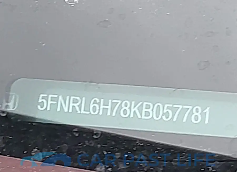 5FNRL6H78KB057781# 18
