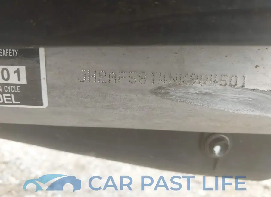 JH2AF5814NK904501# 10