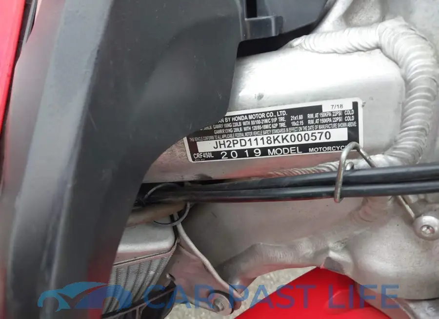 JH2PD1118KK000570# 10