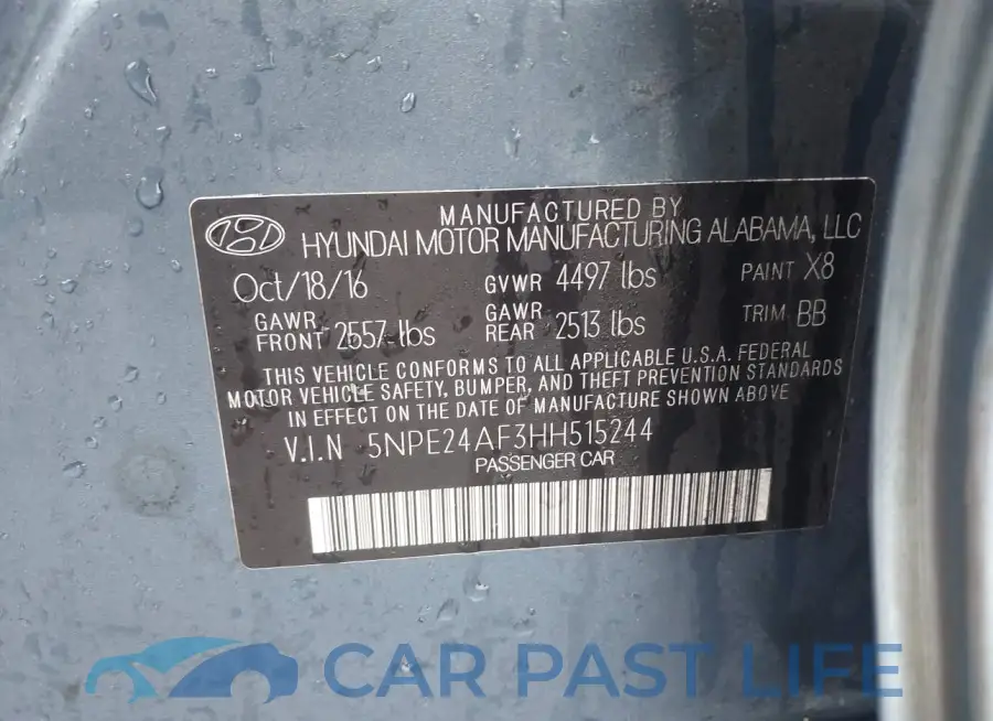 5NPE24AF3HH515244# 9