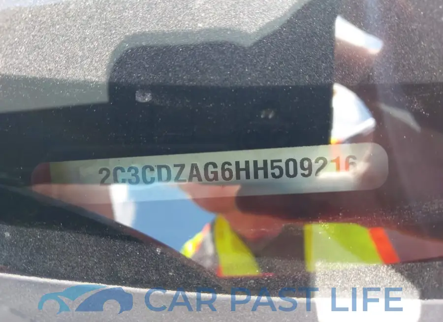 2C3CDZAG6HH509216# 9