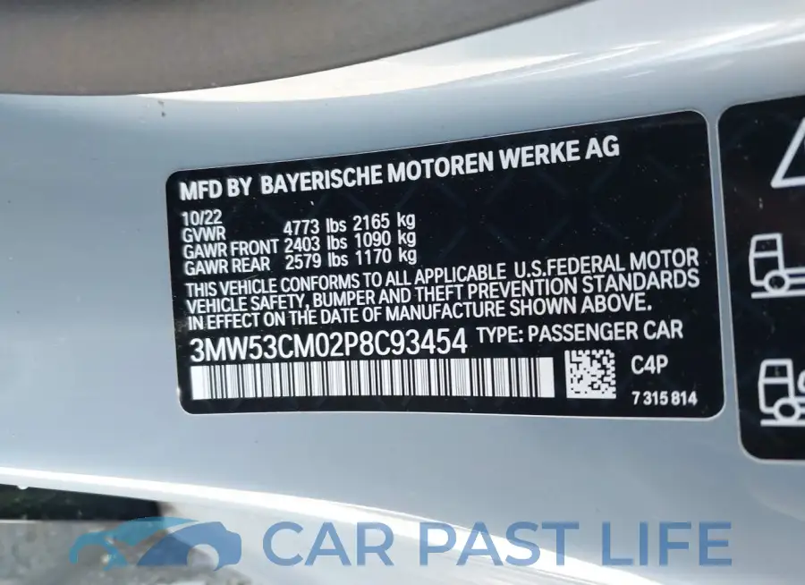 3MW53CM02P8C93454# 9