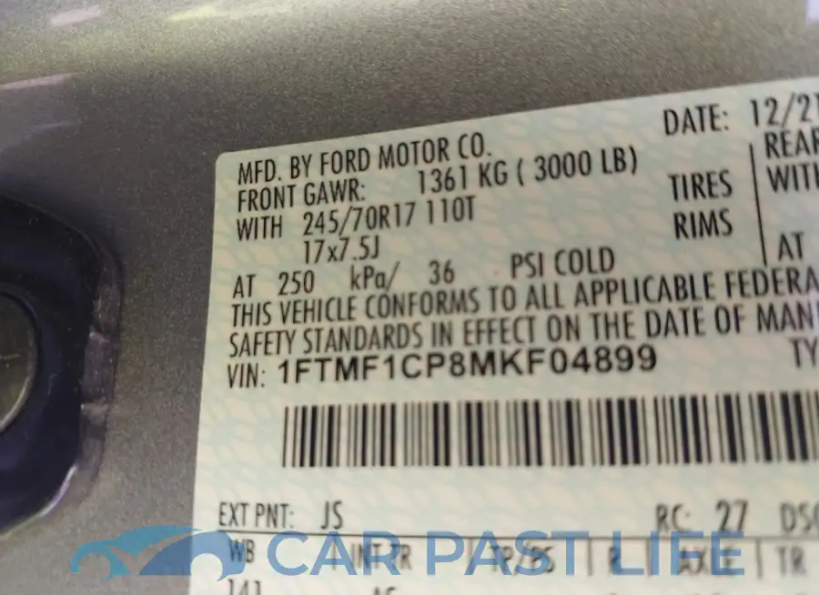 1FTMF1CP8MKF04899# 9