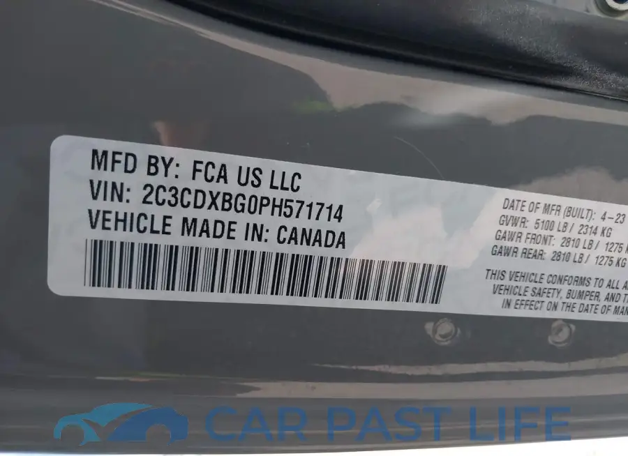 2C3CDXBG0PH571714# 9