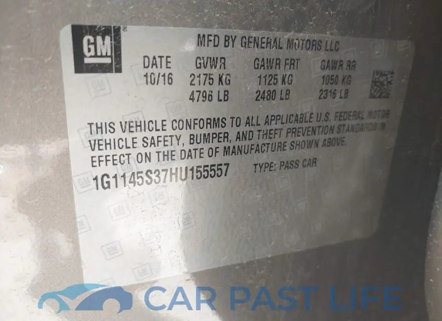 1G1145S37HU155557# 9