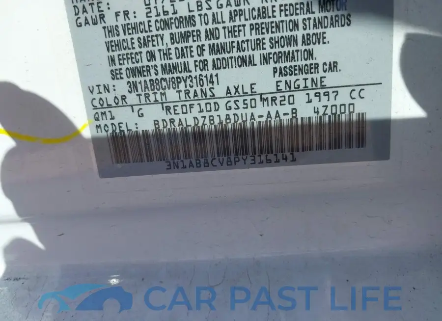 3N1AB8CV8PY316141# 9