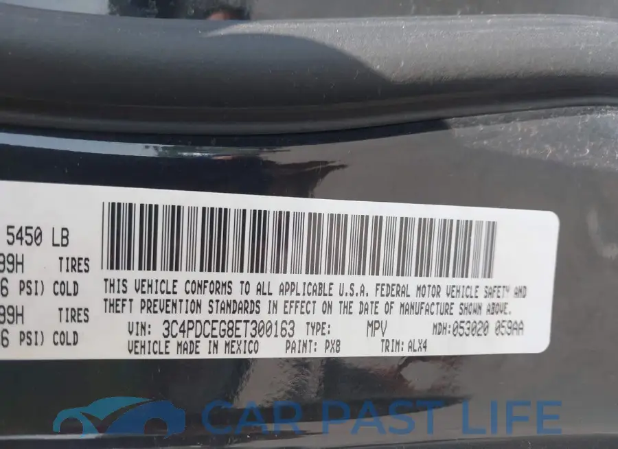 3C4PDCEG8ET300163# 9
