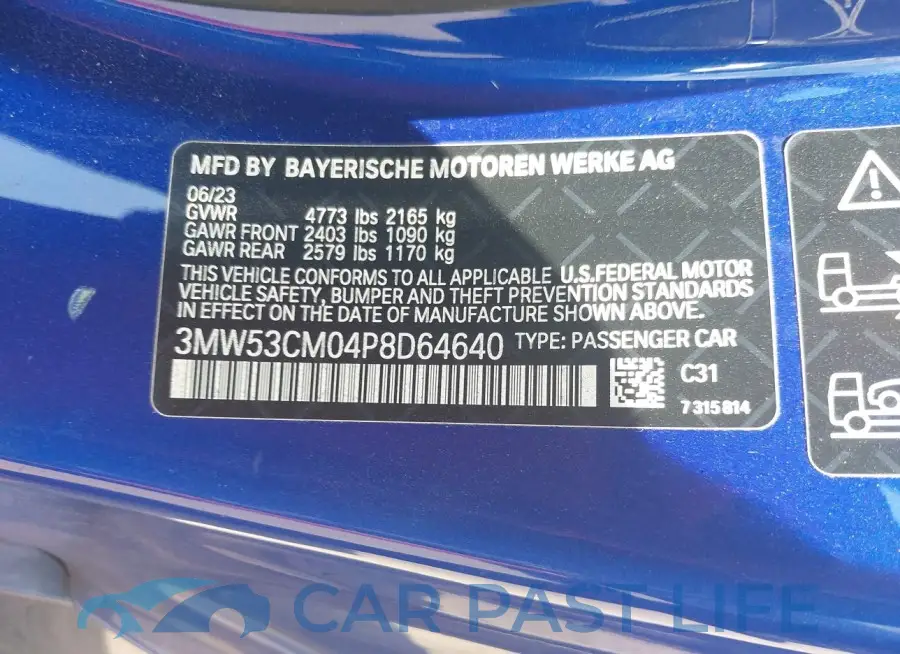 3MW53CM04P8D64640# 9