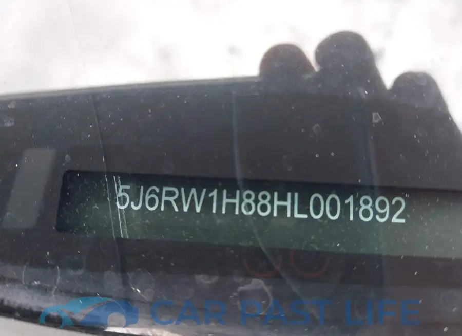 5J6RW1H88HL001892# 9