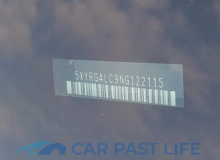 5XYRG4LC9NG122115# 9