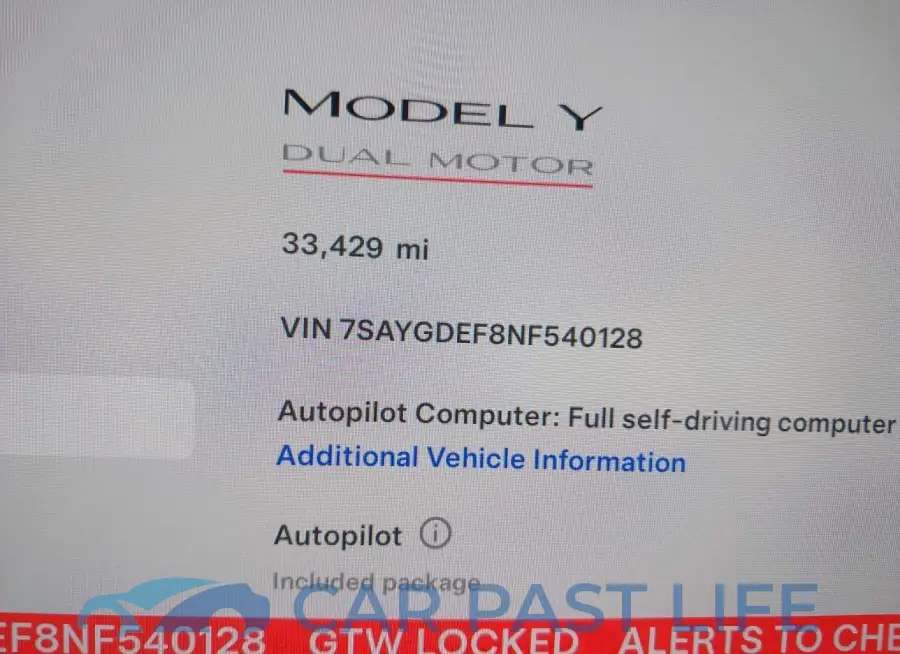 7SAYGDEF8NF540128# 9