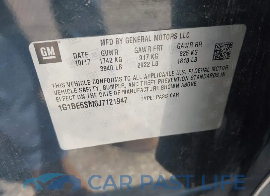 1G1BE5SM6J7121947# 9