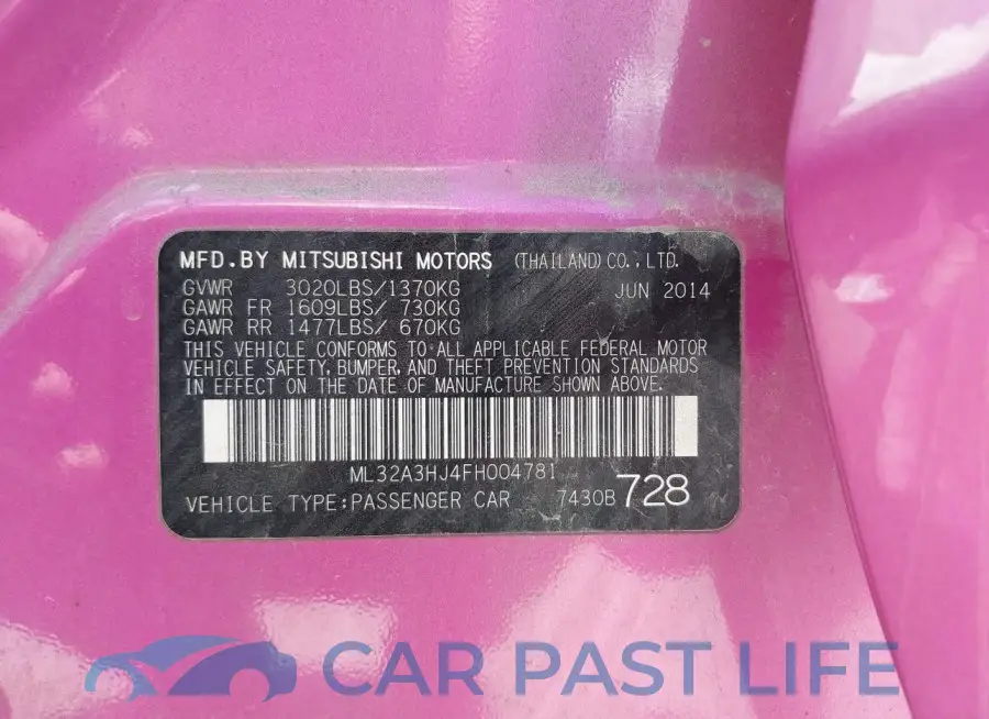 ML32A3HJ4FH004781# 9