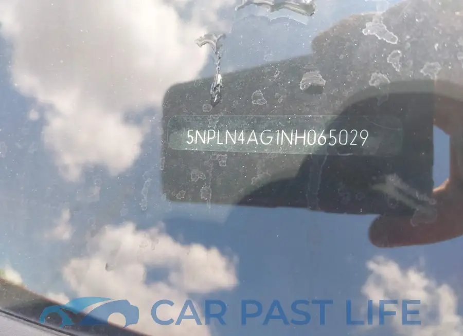 5NPLN4AG1NH065029# 9