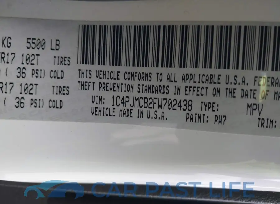 1C4PJMCB2FW702438# 9