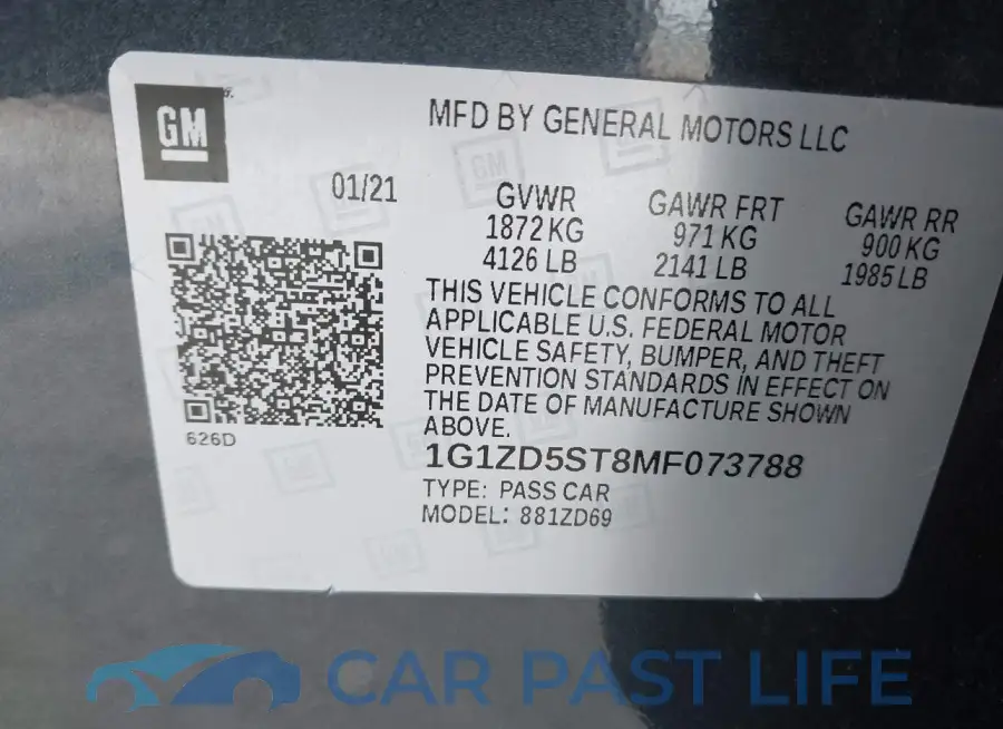 1G1ZD5ST8MF073788# 9