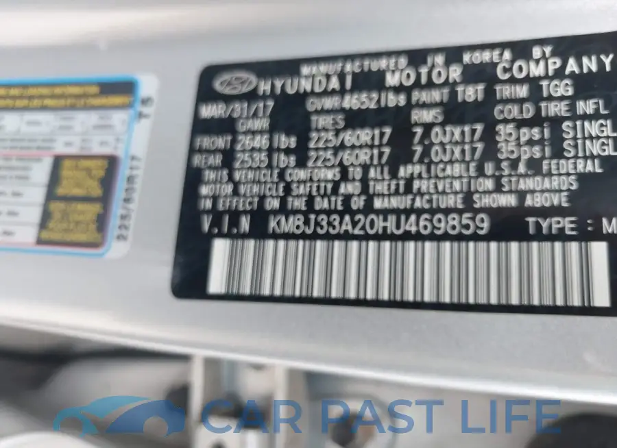 KM8J33A20HU469859# 9